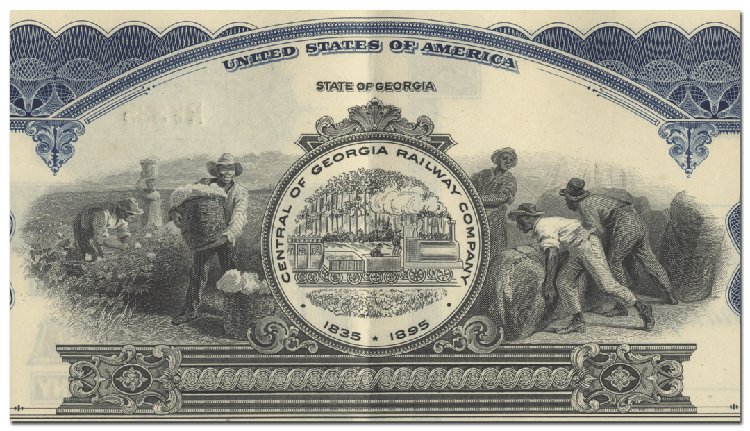 Central of Georgia Railway Company Bond Certificate