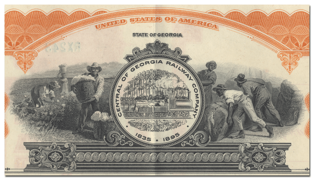 Central of Georgia Railway Company Bond Certificate