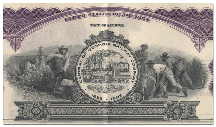 Central of Georgia Railway Company Bond Certificate