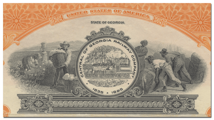 Central of Georgia Railway Company Bond Certificate