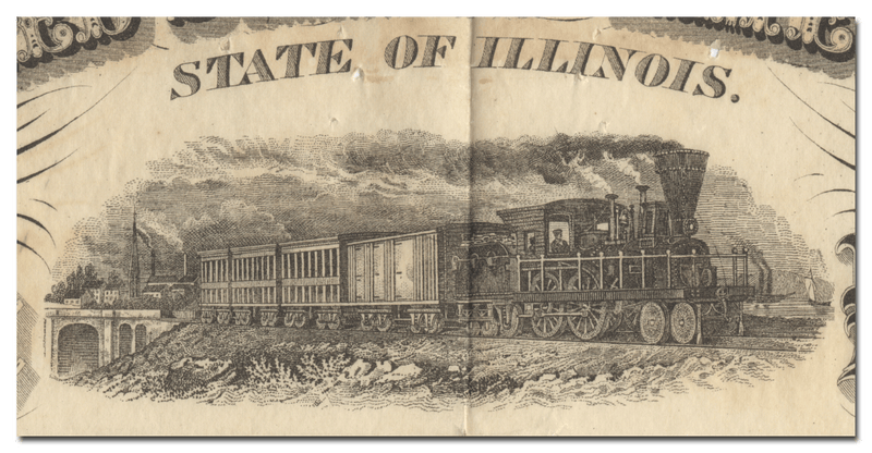Chicago and Alton Railroad Company Bond Certificate