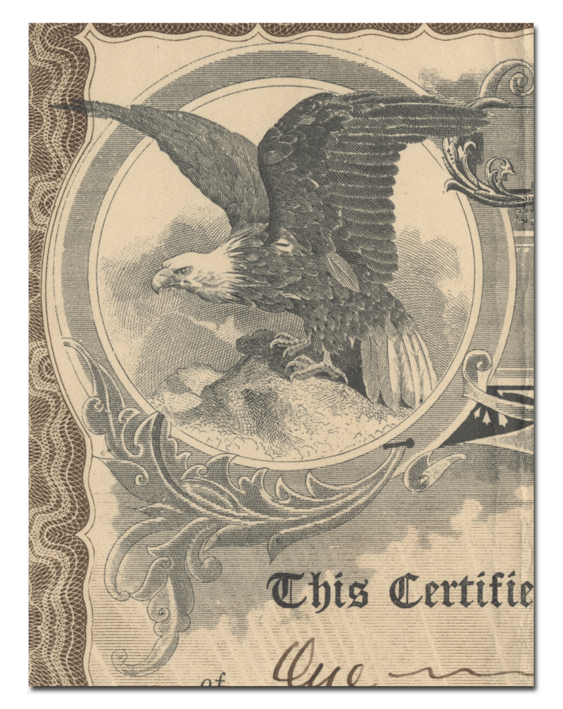 E. A. Fenstermacher Company Stock Certificate
