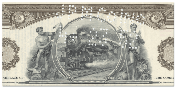 Atlantic Coast Line Railroad Company Stock Certificate