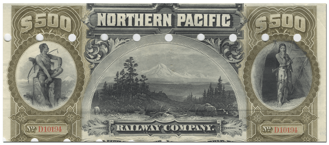 Northern Pacific Railway Company Bond Certificate