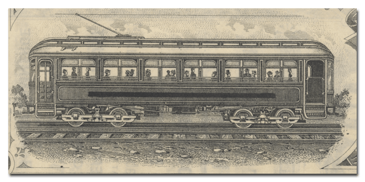 Toledo, Fayette and Western Railway Company Bond Certificate