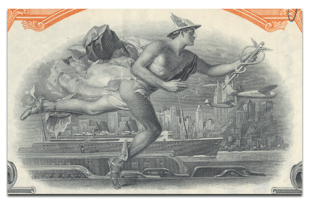 United Transit Company Stock Certificate