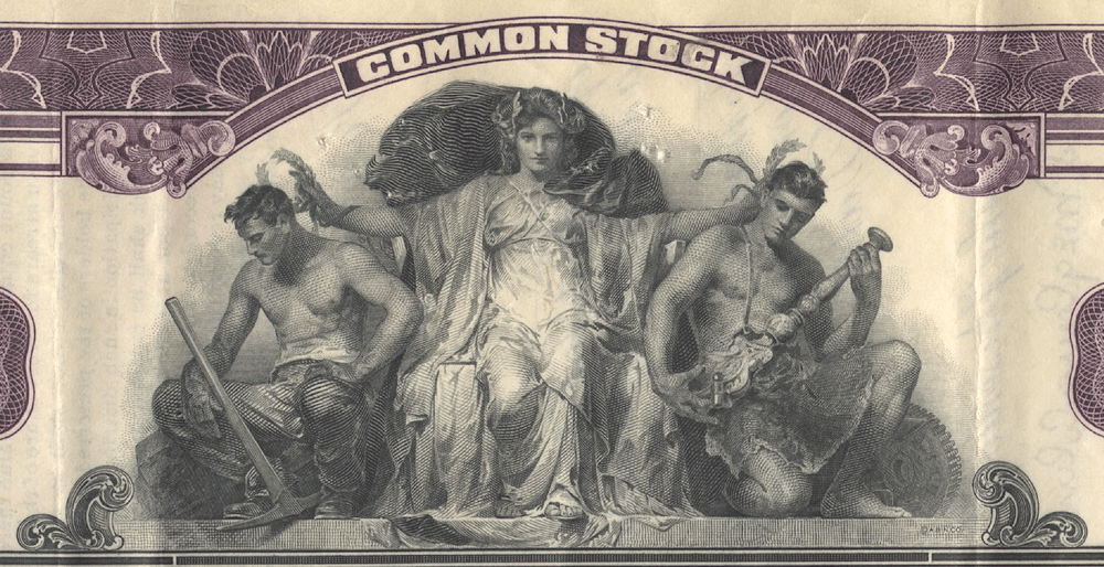 Lehigh and Wilkes-Barre Coal Company Stock Certificate