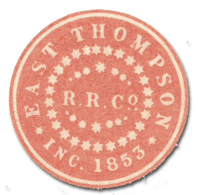 East Thompson Railroad Company Stock Certificate