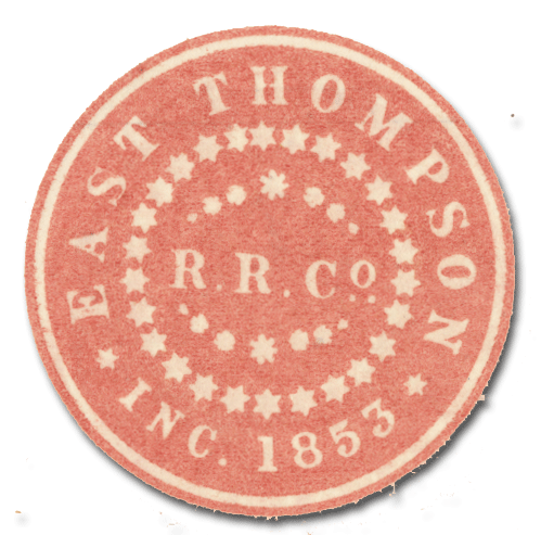 East Thompson Railroad Company Stock Certificate