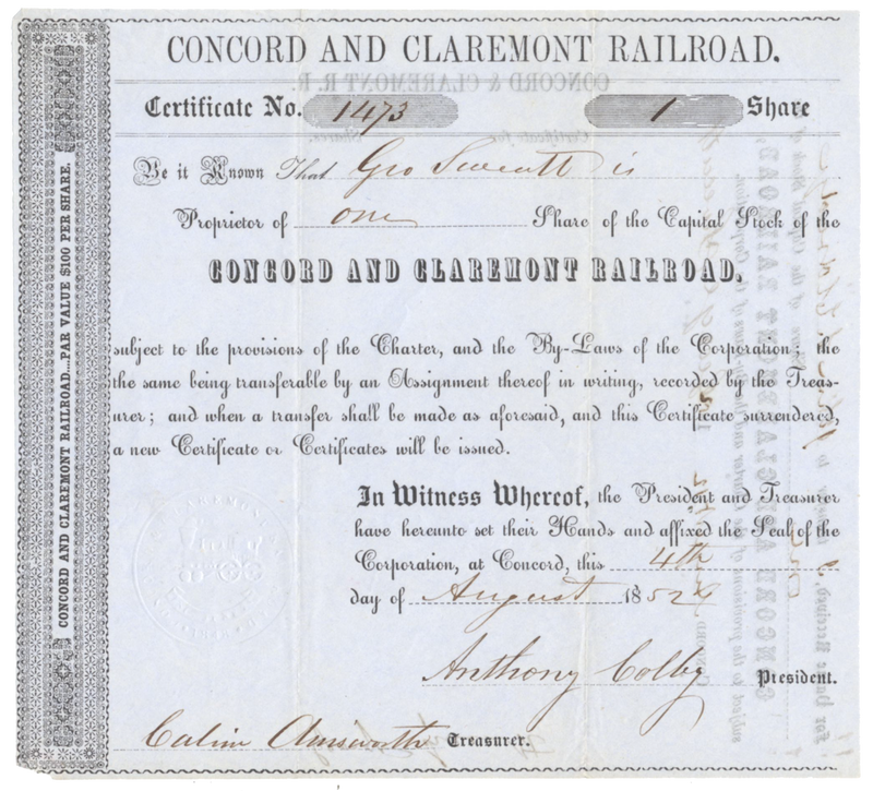Concord and Claremont Railroad