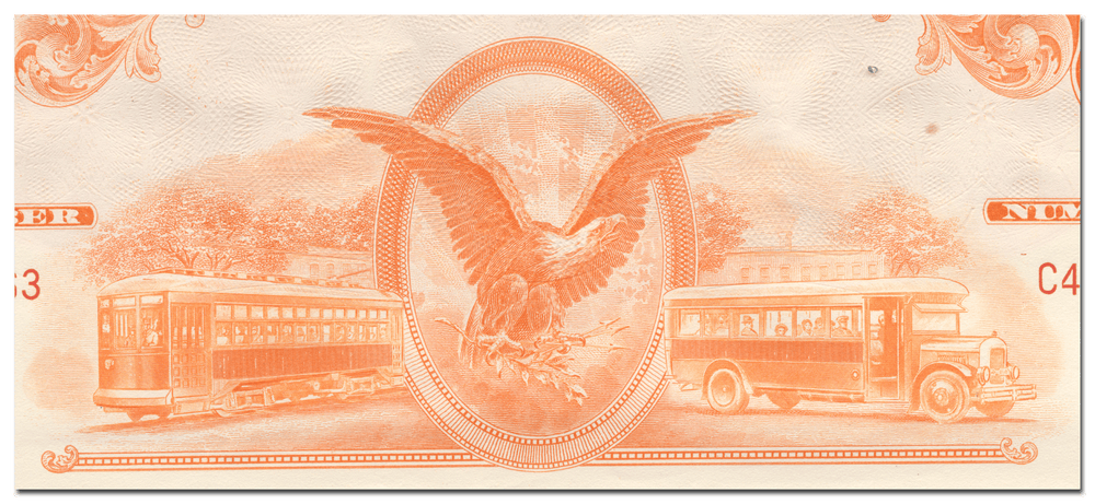 Baltimore Transit Company Bond Certificate