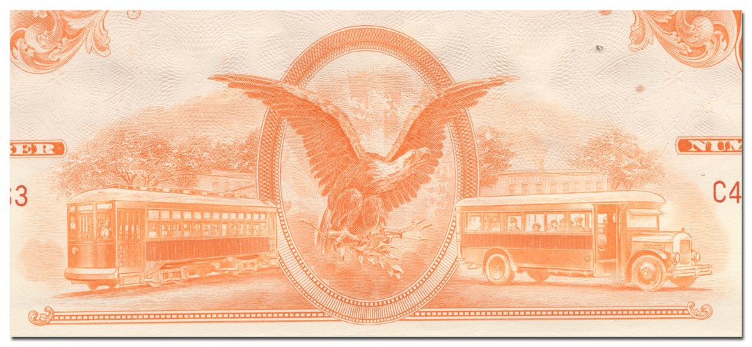 Baltimore Transit Company Bond Certificate