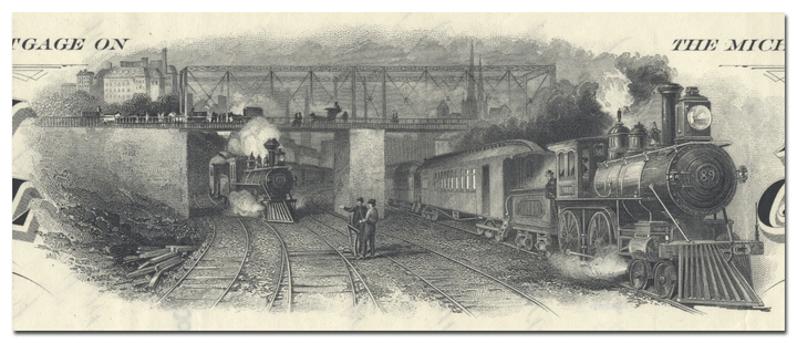 Michigan Central Railroad Company Bond Certificate