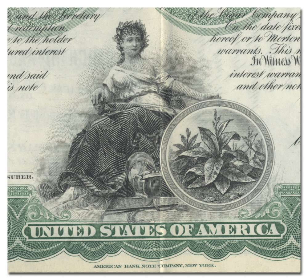 American Cigar Company Specimen Bond Certificate