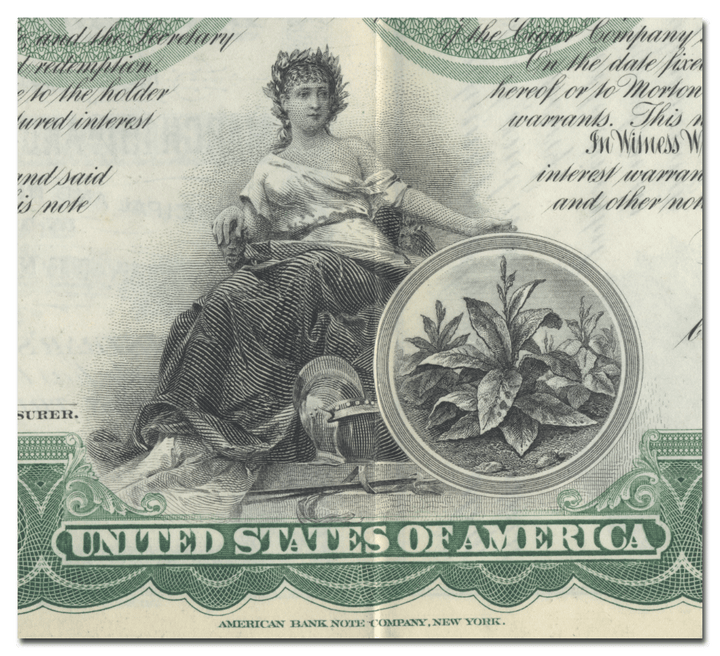 American Cigar Company Specimen Bond Certificate