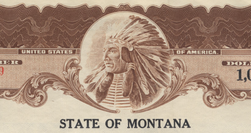 Silver Bow County, Montana Bond Certificate