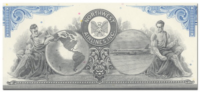Northwest Airlines, Inc. Stock Certificate