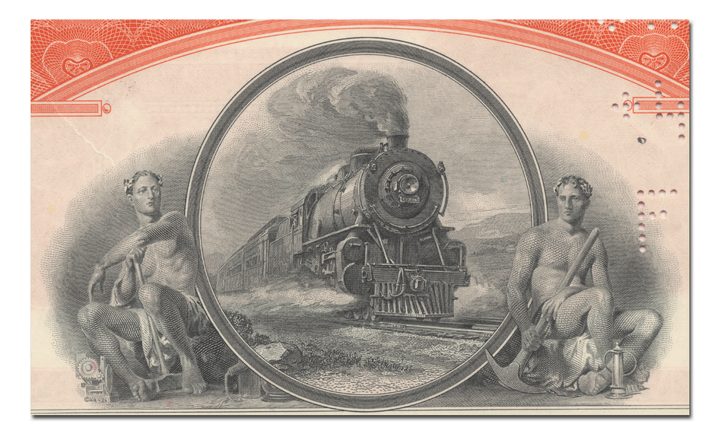 Virginia Railway Company Bond Certificate