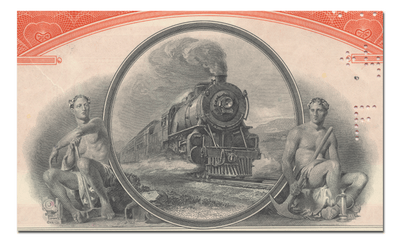 Virginia Railway Company Bond Certificate