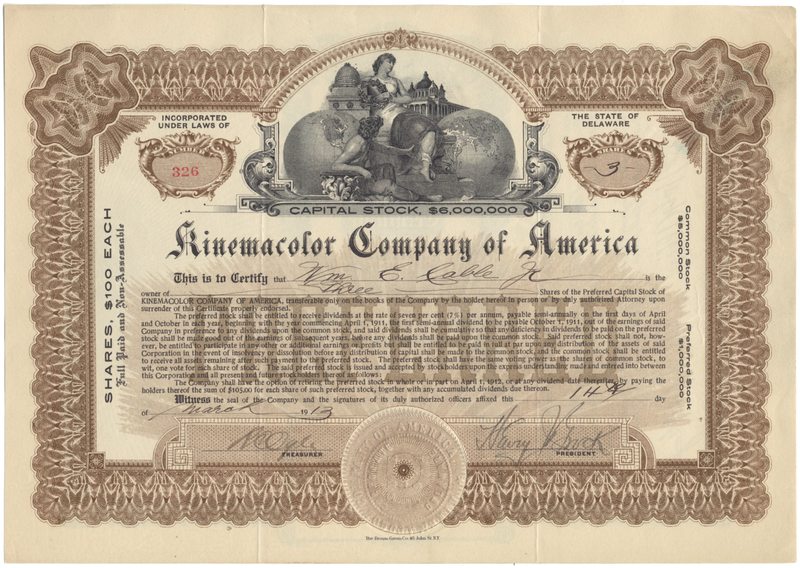 Kinemacolor Company of America