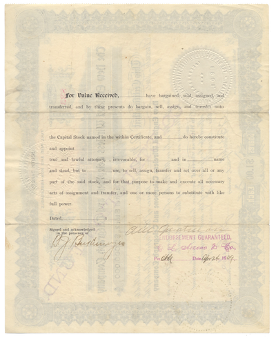 New England Wireless Telephone and Telegraph Company Stock Certificate
