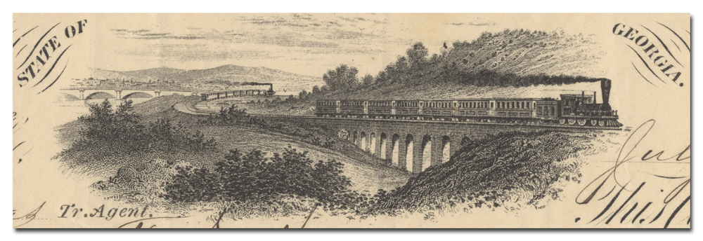 South Western Rail Road Company Stock Certificate