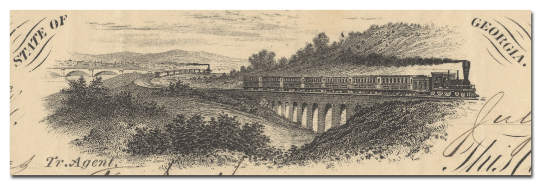 South Western Rail Road Company Stock Certificate