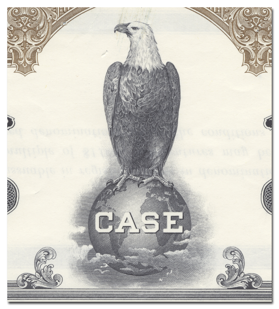 J. I. Case Company Bond Certificate