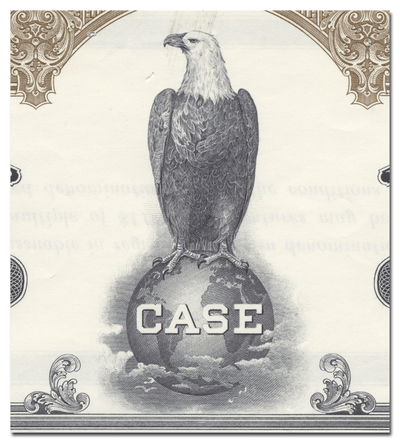 J. I. Case Company Bond Certificate