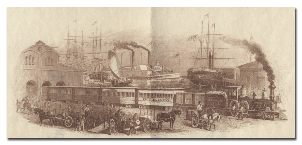 Old Colony Railroad Company Bond Certificate