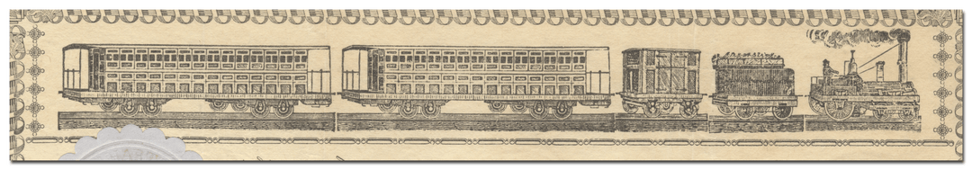 Hartford, Providence and Fishkill Railroad Company Bond Certificate