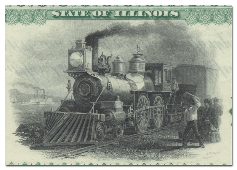 Rock Island, Peoria & St. Louis Railway Company Bond Certificate