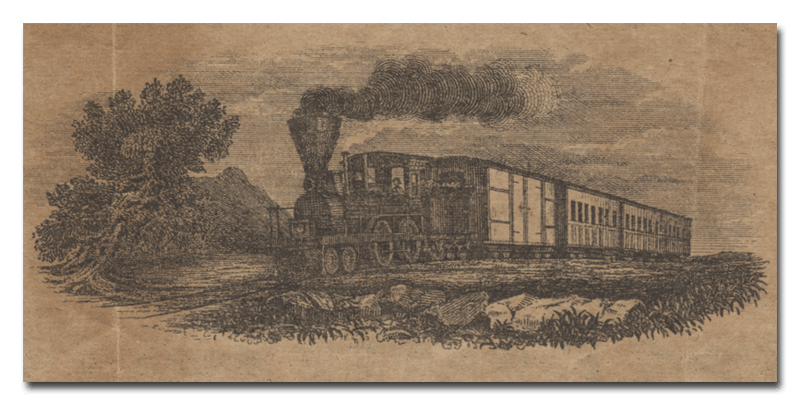Western Vermont Railroad Company Stock Certificate